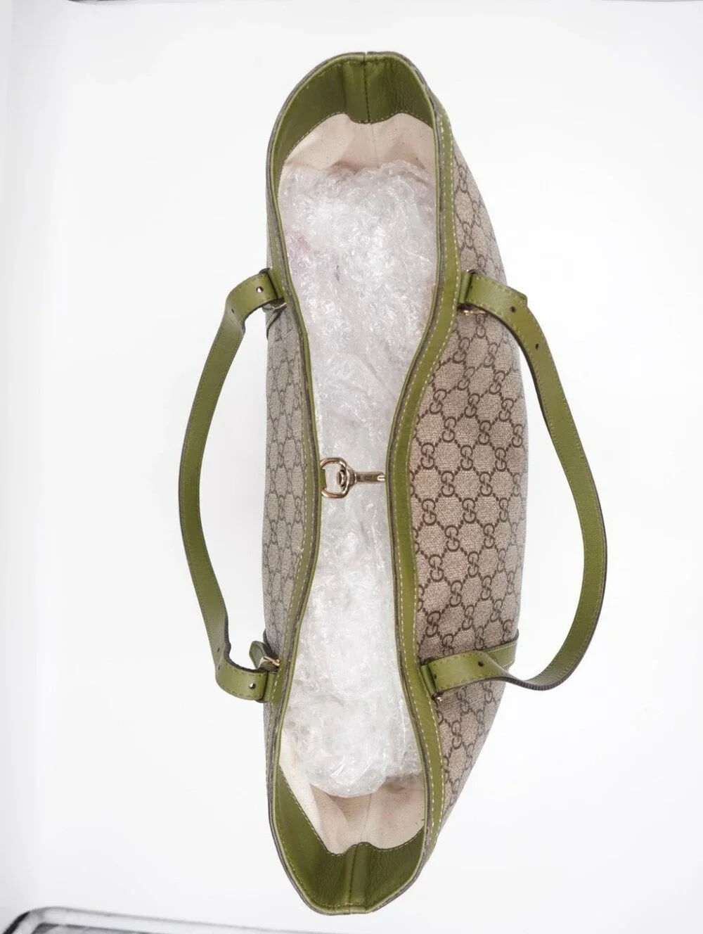 CN35 💟 GUCCI GG Supreme Monogram Nice Tote